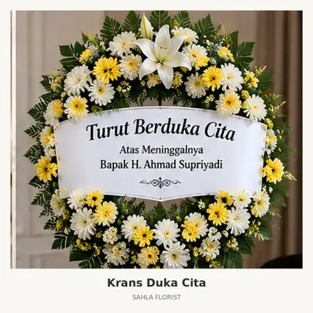 Krans Bunga Duka Tana Toraja
